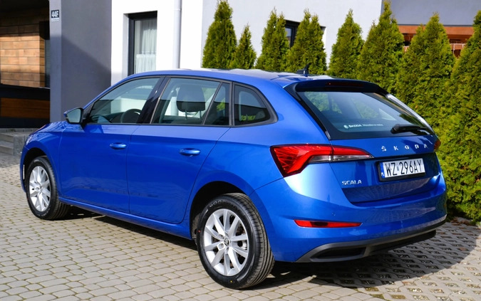 Skoda Scala cena 51000 przebieg: 133900, rok produkcji 2020 z Luboń małe 352